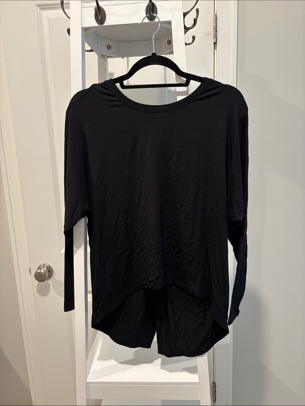Matilda Jane Black Long Sleeve High-Low Tee